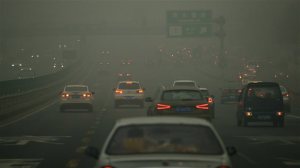 Chine: smog a Pekin en 2015 